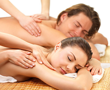 Massage für zwei Personen